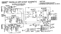 Fender Tremolux-AA763 - Schematic 